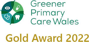 Greener Primary Care Walesn Gold Awards 2022